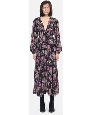 The Kooples Floral Maxi Dress - White