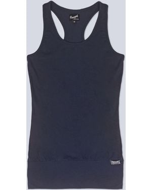 Pineapple Exclusive Band Hem Vest - Blue