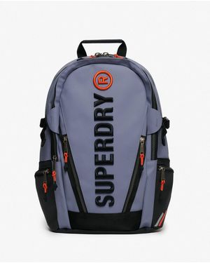 Superdry Tarp Embroidered Rucksack - Blue