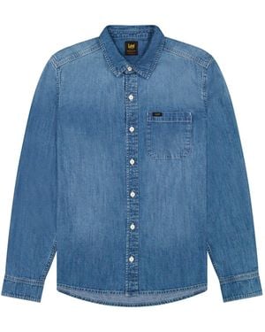 Lee Jeans Sure Denim Shirt - Blue