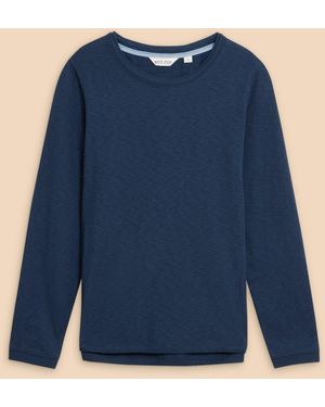 White Stuff Clara T-Shirteu 46 (Uk 18) - Blau