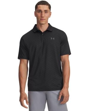 Under Armour Matchplay Short Sleeve Polo Shirt - Black