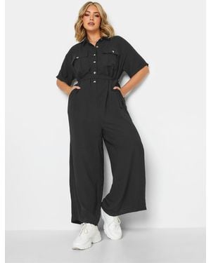 Yours Curve Limited Jumpsuit44 - Schwarz