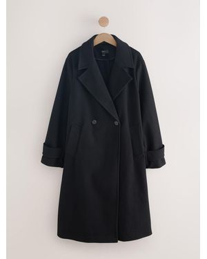 Next Long Maxi Coat - Blue