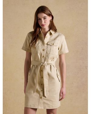 Joules Meredith Chino Dress - Natural