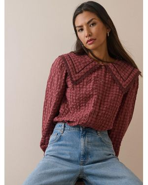Nobody's Child Nobodys Child Allegra Blouse - Red