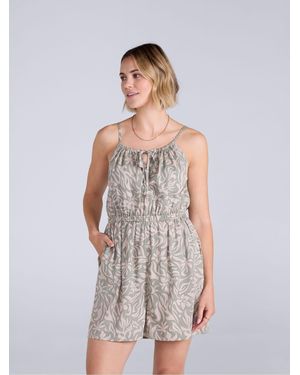 Animal Ada Playsuit - White