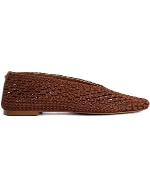 Dune Harleyn Ballet Pumps - Brown