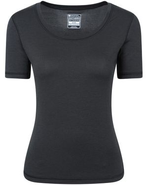 Mountain Warehouse Keep The Heat Short Sleeve T-Shirt - Black