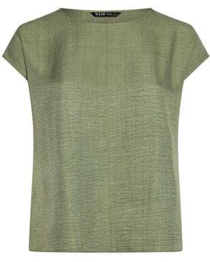 Yours Curve Co-Ord Seam Detail Top - Green
