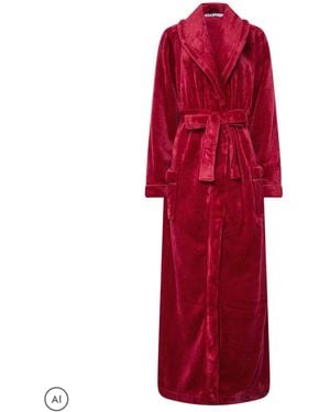 Long Tall Sally Maxi Dressing Gown - Rot