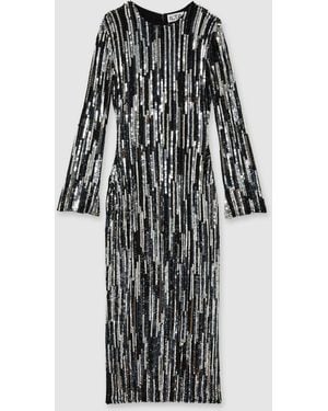 ilta Sequin Halter Neck Dress - Multicolor