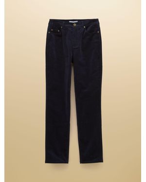 Joules Slim Straight Cord Trouser - Blue