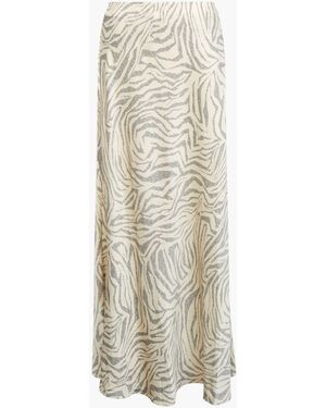 French Connection Josie Ennis Bias Skirt - White