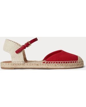 Ralph Lauren Robby Espadrilles Flats - Pink