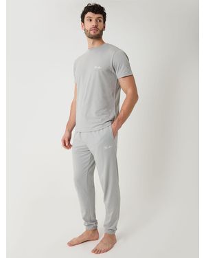 Threadbare Pajamas Set - White