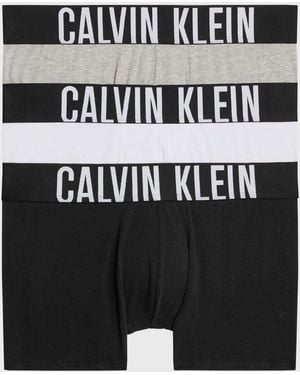 Calvin Klein Calvin Klein/ Intense Power Cotton Trunks 3 Pack - Black
