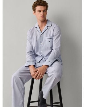 Hackett Striped Pajamas Set - Gray