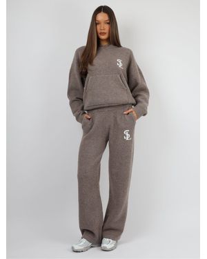 SIMMI Mari Simmi Studios Knitted Hoodie - Brown
