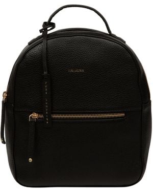 Pure Luxuries Sophia Leather Backpack - Black