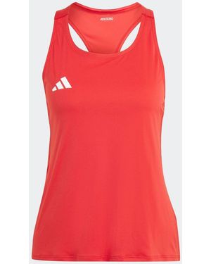 adidas Adizero Tank Vest - Red