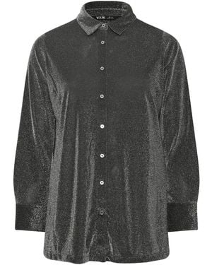 Yours Curve Brillo Shirt - Grau
