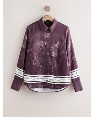 Next Long Sleeve Shirt - Purple