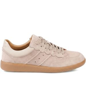 Jones Bootmaker Jones Bootmaker Anouk Leather Lace Up Sneakers - Brown