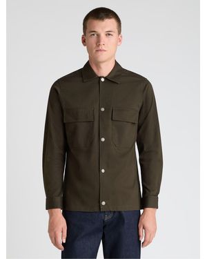 Remus Uomo Long Sleeve Jacket - Brown