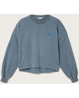 AllSaints Allsaints Lover Lila Sweatshirt - Blue