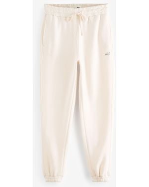 Self Cuffed Sweatpants - Natural