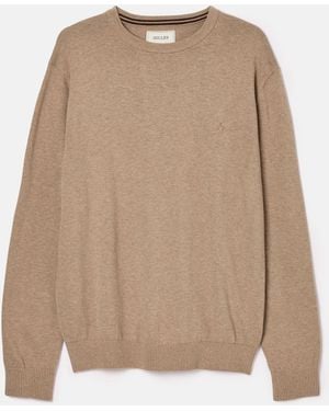 Joules Jarvis Strickpullover Mit Rundhalsausschnitt - Natur