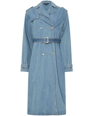 Long Tall Sally Trenchcoateu 46 Tall (Uk 18 T) - Blau