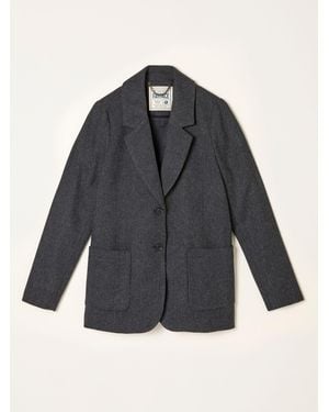 FatFace Etta Charcoal Blazer - Grey