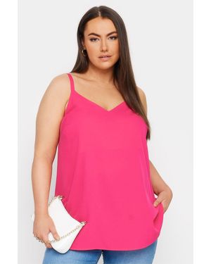 Yours Curve Camisole - Pink