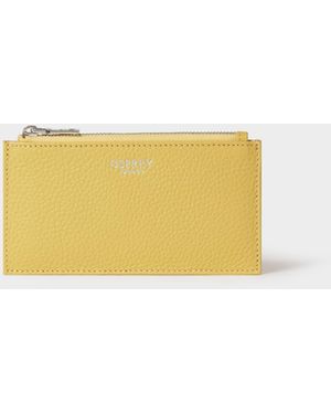 Osprey The Core Small Leather Card Pouch - Yellow