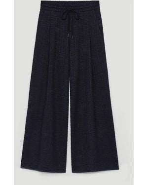 Hush Taylor Textured Check Pants - Blue