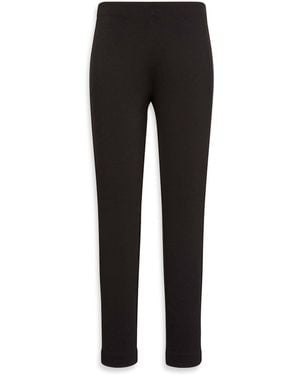 Calvin Klein Ponte Pull-On Skinny Pants - Black
