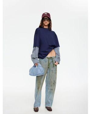 Lioness Bottega Relaxed Top - Blue