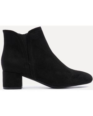 Linzi Manor Stiefeletten Mit Niedrigem Blockabsatzeu 41 (Uk 8) - Schwarz