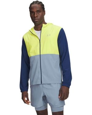 Under Armour Velociti Windproof Hooded Running Jacket - Blue