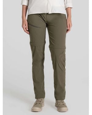 Craghoppers Nosi Life Pro Convertible Pants - Green