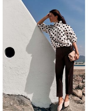 Next Sculpting Capri Pants - Brown