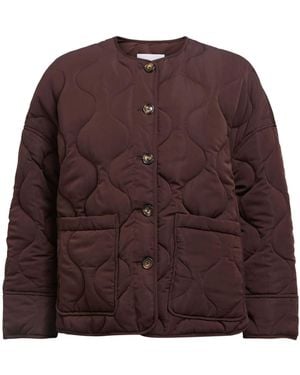 Object Quilted Jacket - Brown
