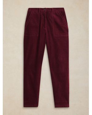 White Stuff Twister Cord Pants - Red