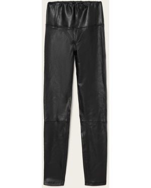 AllSaints Allsaints Cora Leather Leggings - Black