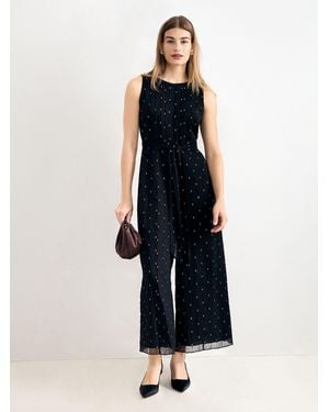 Phase Eight Petite Janine Jumpsuit - Blue