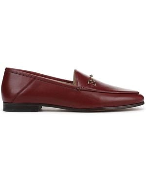 Sam Edelman Loraine Leather Bit Loafers - Red