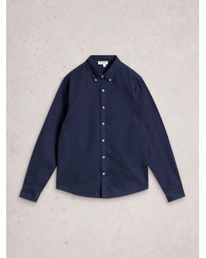 White Stuff Bruton Oxford Shirt - Blue