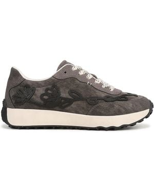 Blowfish Driftbloom Regular Fit Lace-Up Sneakers - Gray